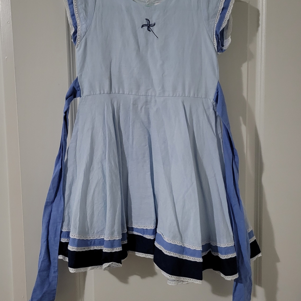 Well Dressed Wolf Light Blue and Navy Dress